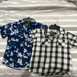 Youth Small Dixxon Button Down Shirts